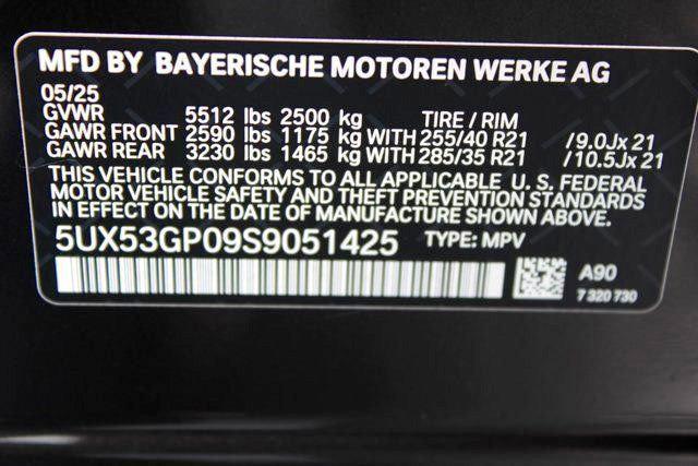 new 2025 BMW X3 car, priced at $64,685