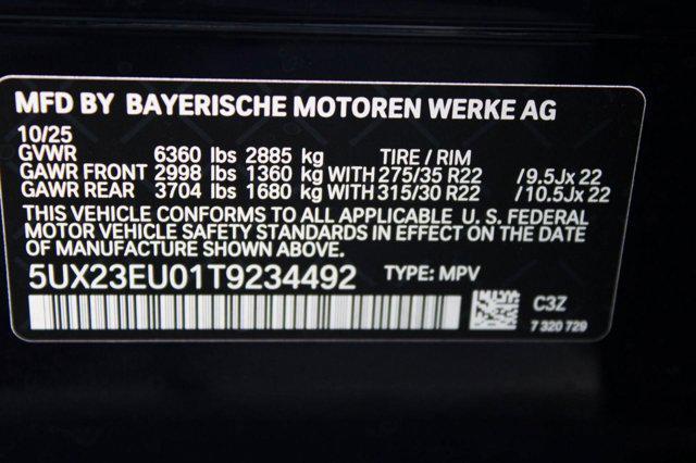 new 2026 BMW X5 car, priced at $92,325