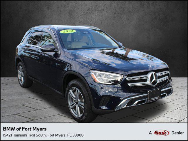 used 2022 Mercedes-Benz GLC 300 car, priced at $33,998