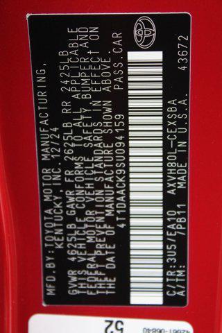 used 2025 Toyota Camry car, priced at $28,498