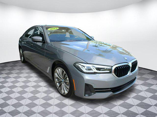 used 2023 BMW 530e car, priced at $34,397