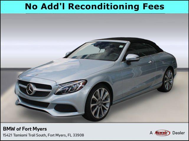 used 2018 Mercedes-Benz C-Class car, priced at $29,999