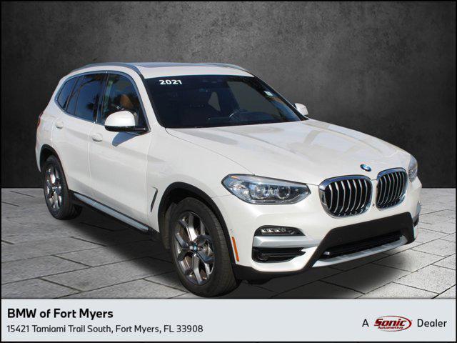 used 2021 BMW X3 car, priced at $27,999