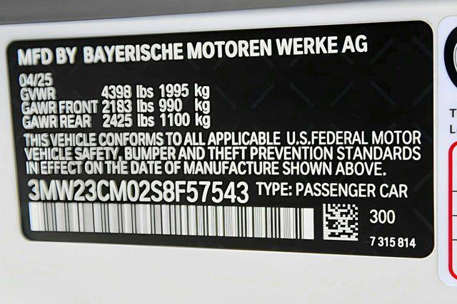 used 2025 BMW 230 car, priced at $43,522