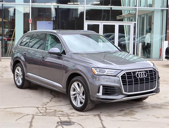 used 2021 Audi Q7 car, priced at $31,989