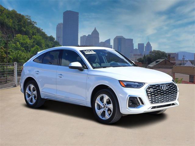 used 2024 Audi Q5 car, priced at $45,340