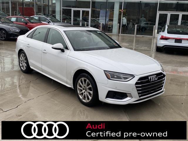 used 2021 Audi A4 car, priced at $27,261