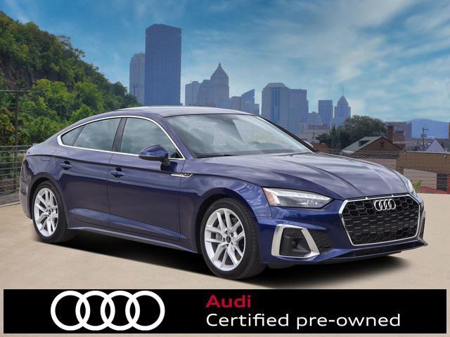 used 2024 Audi A5 Sportback car, priced at $45,300