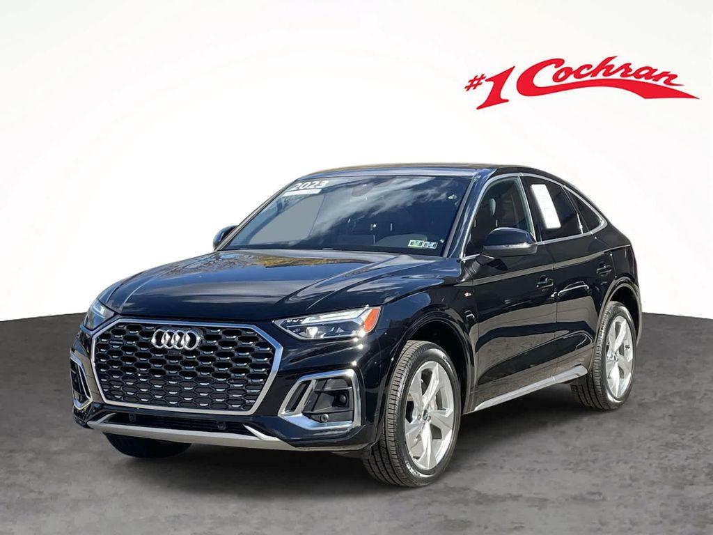 used 2023 Audi Q5 car, priced at $34,998