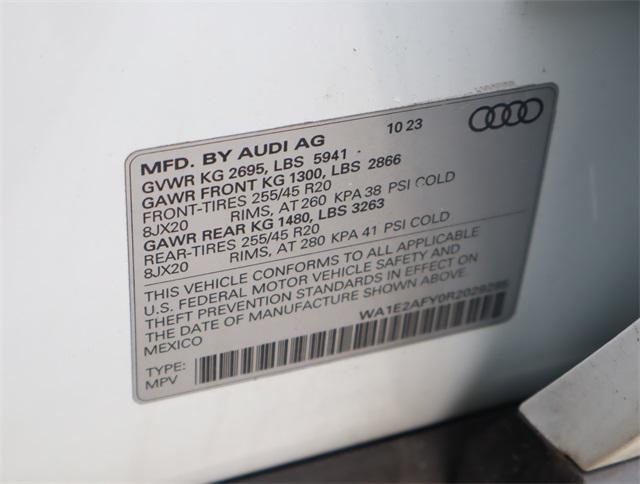 used 2024 Audi Q5 car, priced at $47,314