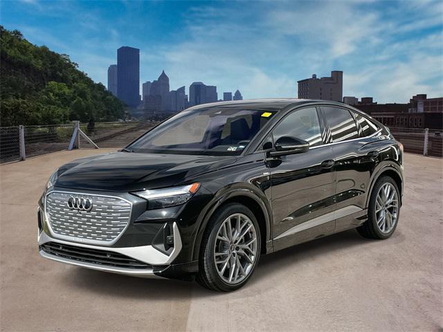 new 2025 Audi Q4 e-tron Sportback car, priced at $67,455