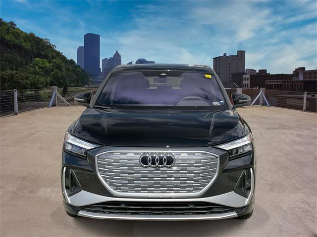 new 2025 Audi Q4 e-tron Sportback car, priced at $67,455