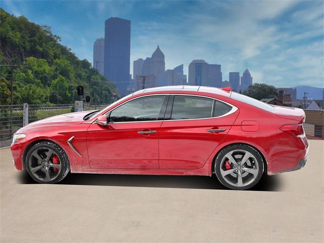 used 2020 Genesis G70 car, priced at $26,950