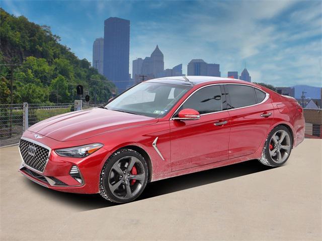 used 2020 Genesis G70 car, priced at $26,950