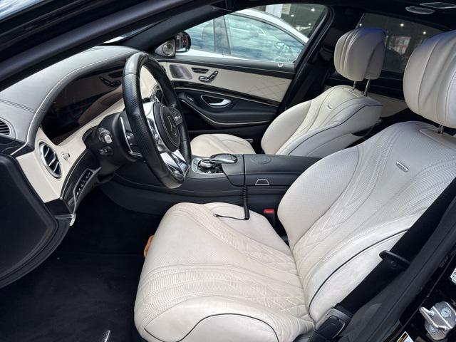 used 2018 Mercedes-Benz AMG S 63 car, priced at $54,427