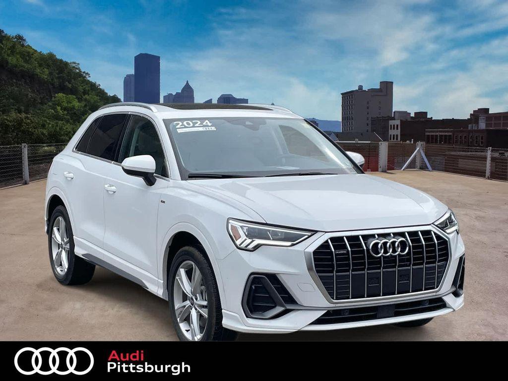 used 2024 Audi Q3 car, priced at $34,498