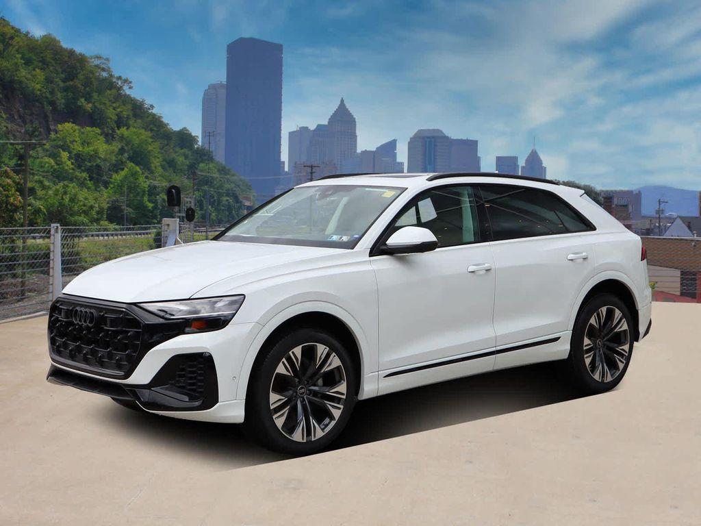 new 2025 Audi Q8 car, priced at $80,105