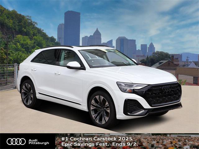 new 2025 Audi Q8 car, priced at $80,105