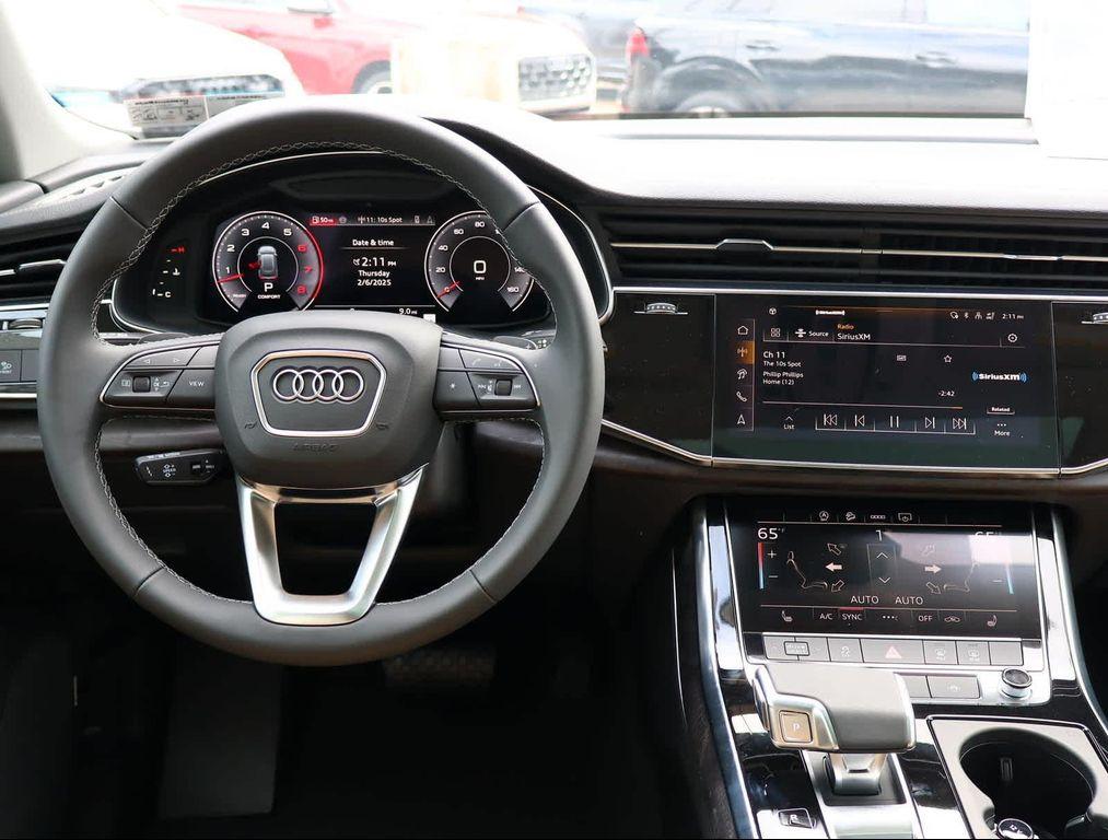 new 2025 Audi Q8 car, priced at $80,105