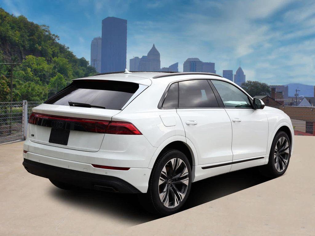 new 2025 Audi Q8 car, priced at $80,105