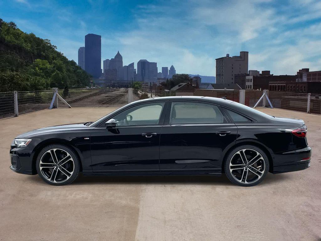 new 2025 Audi A8 car, priced at $103,655