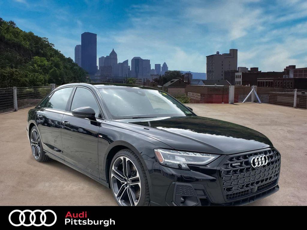 new 2025 Audi A8 car, priced at $103,655