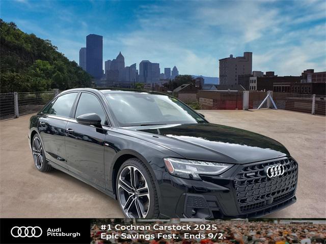 new 2025 Audi A8 car, priced at $103,655