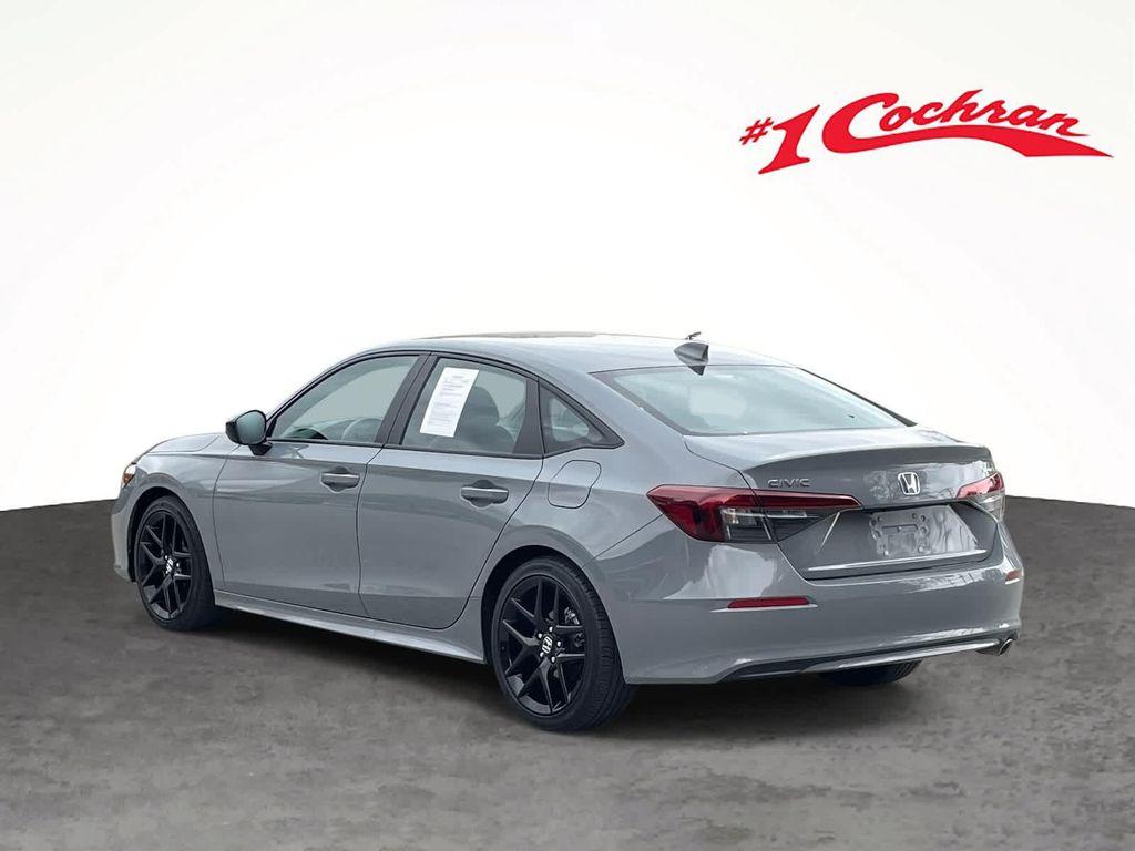 used 2025 Honda Civic car, priced at $22,998