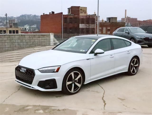 new 2025 Audi A5 Sportback car, priced at $56,385