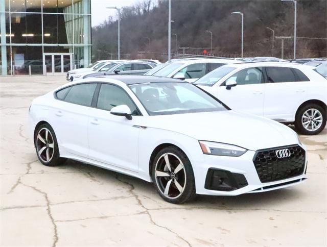 new 2025 Audi A5 Sportback car, priced at $56,385