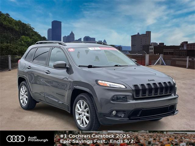 used 2018 Jeep Cherokee car, priced at $13,533