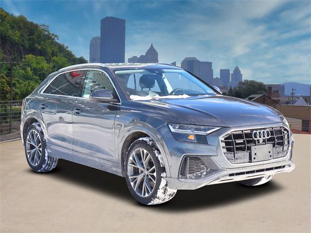 used 2021 Audi Q8 car, priced at $44,989