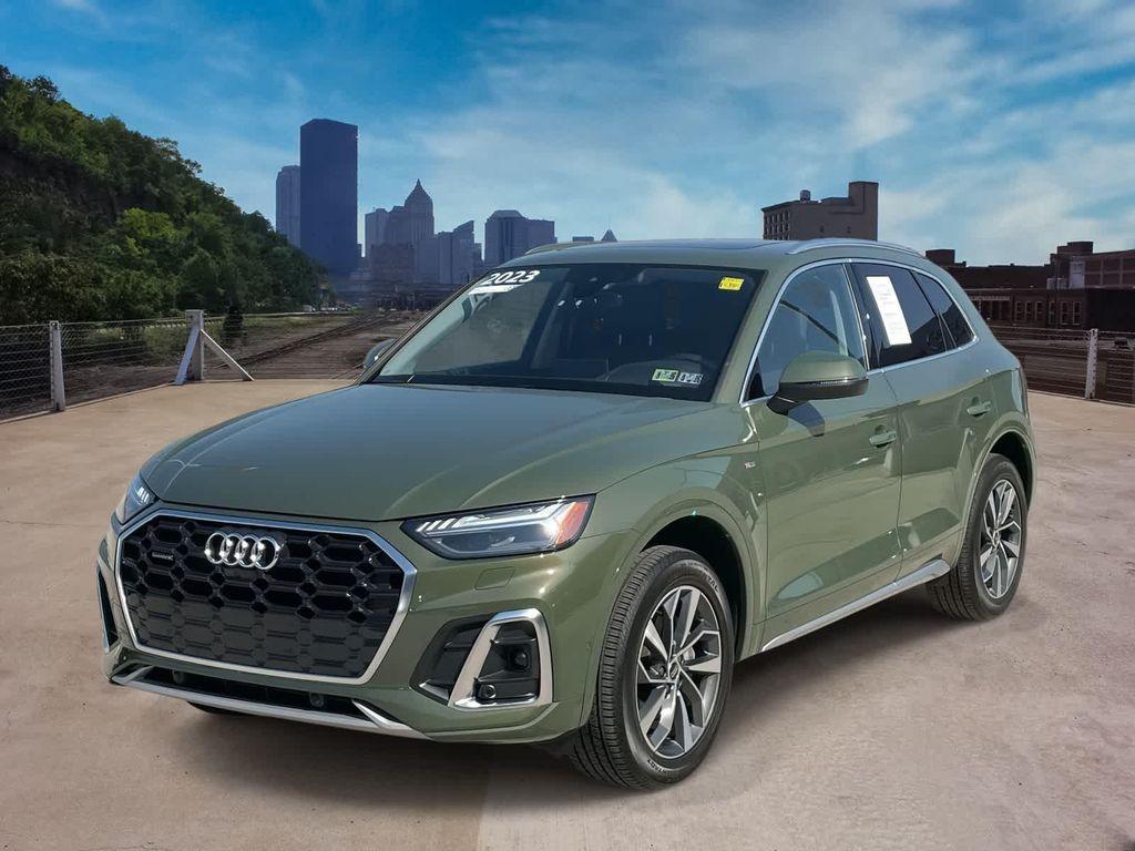 used 2023 Audi Q5 car, priced at $36,498