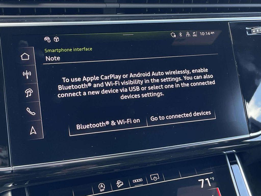 new 2025 Audi Q7 car, priced at $77,580