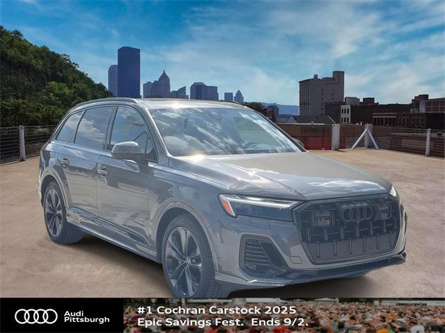 new 2025 Audi Q7 car, priced at $77,580