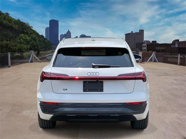 used 2024 Audi Q8 e-tron car, priced at $47,856