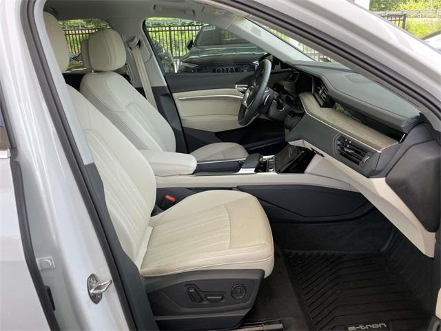used 2024 Audi Q8 e-tron car, priced at $47,856