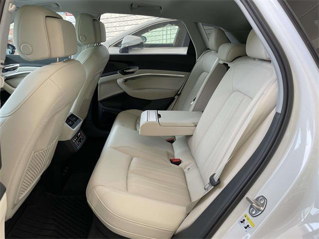 used 2024 Audi Q8 e-tron car, priced at $47,856