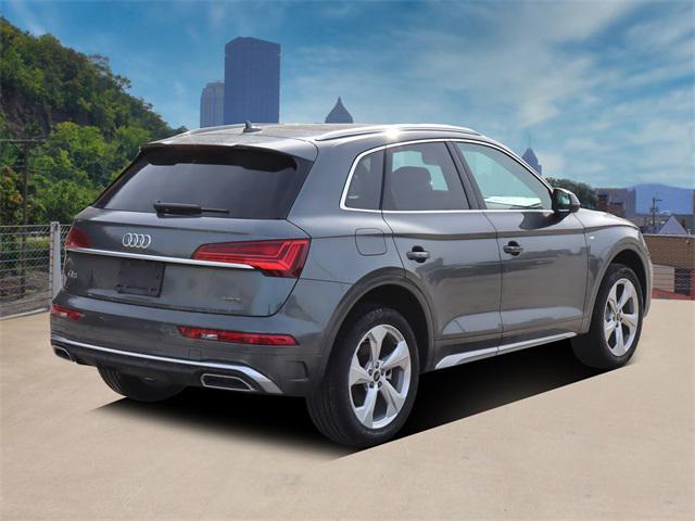 new 2025 Audi Q5 car, priced at $58,175