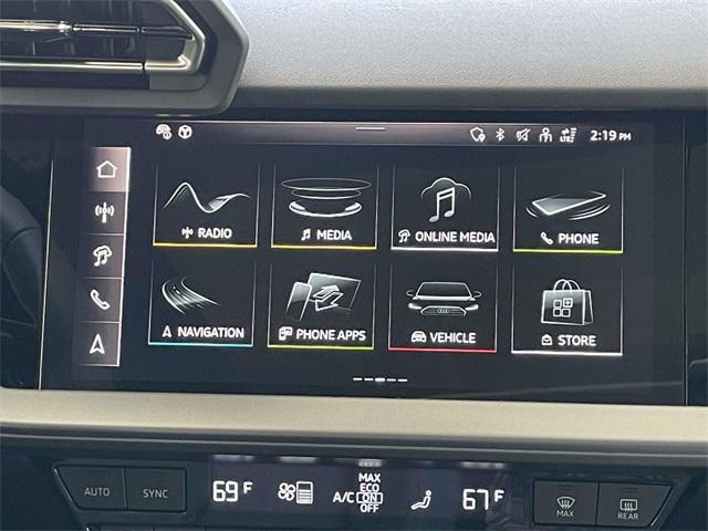 new 2025 Audi A3 car, priced at $46,535