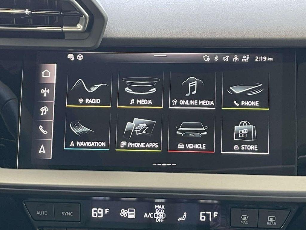 new 2025 Audi A3 car, priced at $46,535