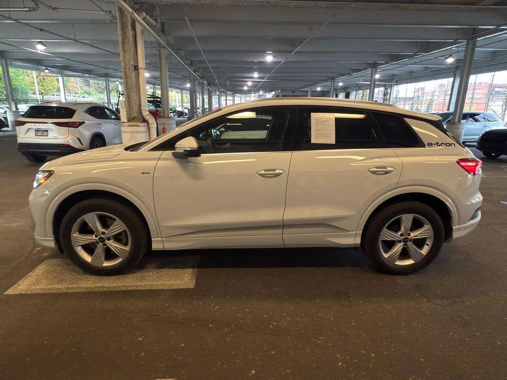 used 2024 Audi Q4 e-tron car, priced at $32,498