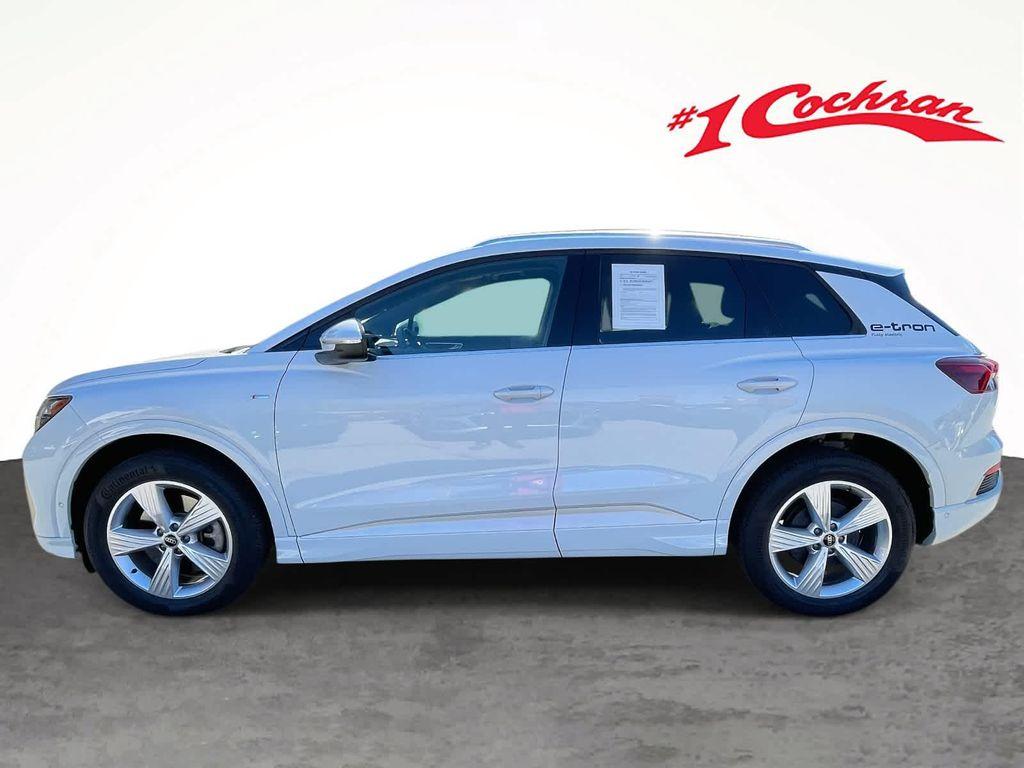 used 2024 Audi Q4 e-tron car, priced at $32,498