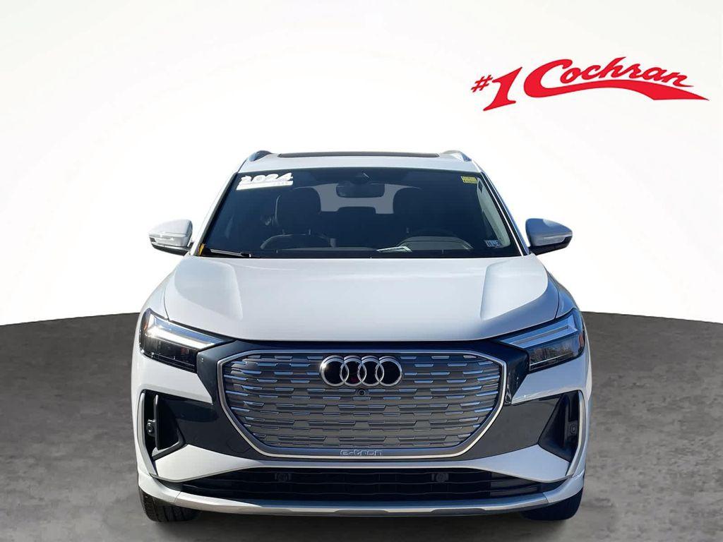 used 2024 Audi Q4 e-tron car, priced at $32,498