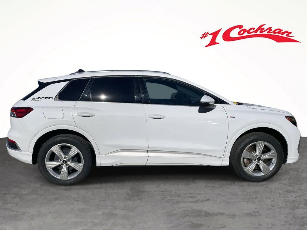 used 2024 Audi Q4 e-tron car, priced at $32,498