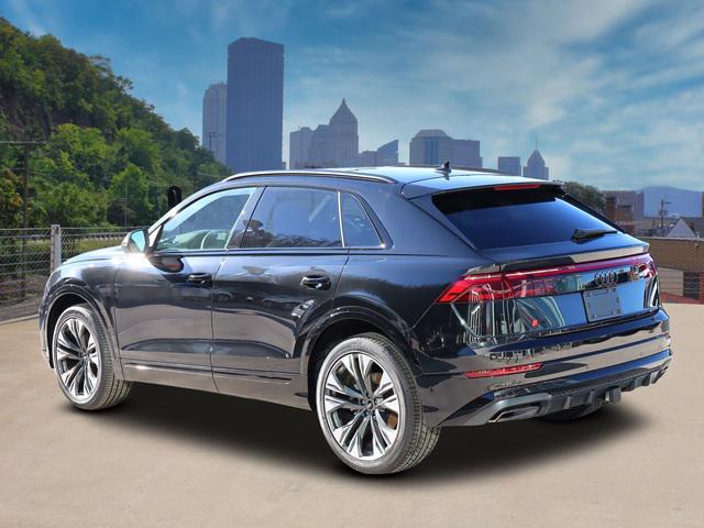 new 2025 Audi Q8 car, priced at $85,345