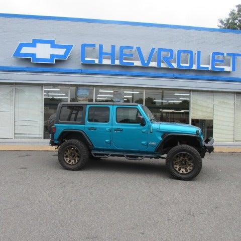 used 2020 Jeep Wrangler Unlimited car, priced at $33,995