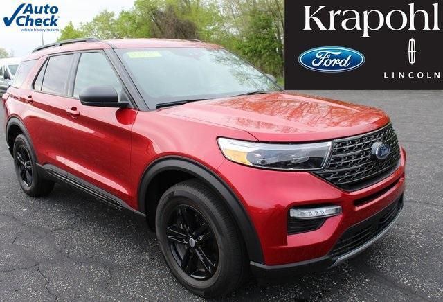 used 2022 Ford Explorer car, priced at $29,915