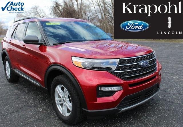 used 2022 Ford Explorer car, priced at $28,435