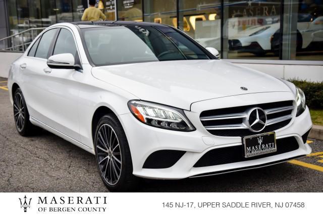 used 2021 Mercedes-Benz C-Class car, priced at $27,997
